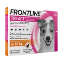 Pack Super Protection : Frontpro Comprimés Mâchables 4-10kg + Frontline Tri-Act 3 Pipettes (5-10kg) chiens taille petite