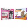 Pack Super Protection : Frontpro Comprimés Mâchables 25-50kg + Frontline Tri-Act 3 Pipettes (40-60kg) chiens taille géant