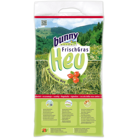 Bunny Heno Fresco Escaramujo 500 g