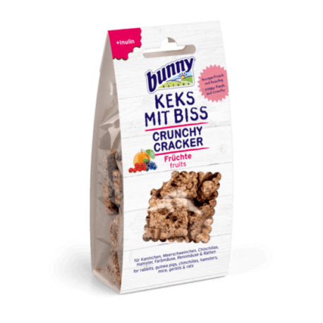 Bunny Snack Crunchy Cracker Sabor Fruta 6x50 g