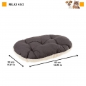 Ferplast Dog Cojin Relax Felpado Brown Beige