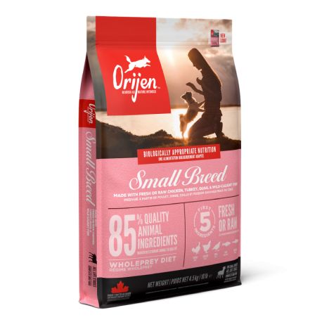 Orijen adult small croquettes pour chiens de petites races grain free