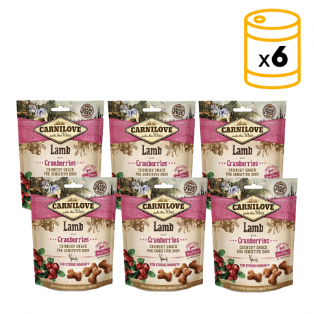 Snack Crunchy Agneau aux Canneberges