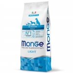 Monge Light Pienso para perros con Salmón y Atún
