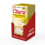 Pack Churu para gato adulto Pure de Pollo Con Queso 12x56gr