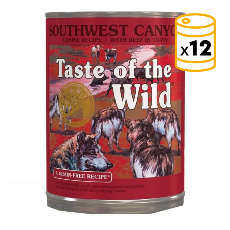 Taste of the Wild Southwest Canyon comida húmeda para perros (Latas)