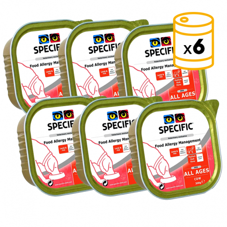 Comida humeda Specific CDW Food allergy management para perros hipoalergenicos