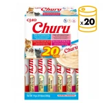 Pack Churu para gato adulto Pure Mix de Atún Con Marisco 20x14gr