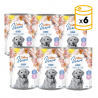 Pack x6 Calibra Verve chien senior Boîtes avec Dinde et Agneau