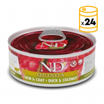 Farmina Quinoa Skin Coat Comida húmeda para Gatos con Pato