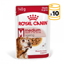 Royal Canin Medium Ageing Sobres Para Perro Senior 10X140G