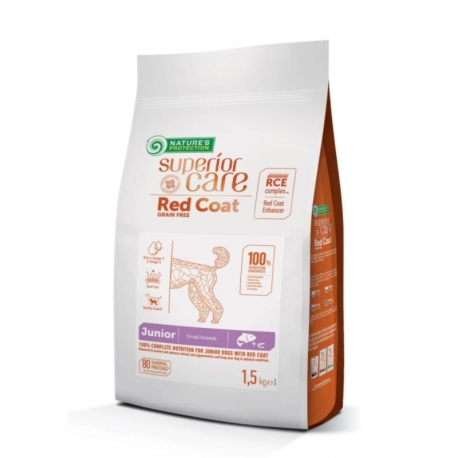 Nature´s Protection Superior Care Red Coat Pienso para Cachorros con Salmón
