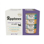 Applaws Multipack Suprema Latas de Comida Húmeda Surtidas en Caldo para Gatos