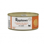 Applaws Latas de Comida Húmeda en Caldo para Gatos con Pollo y Calabaza