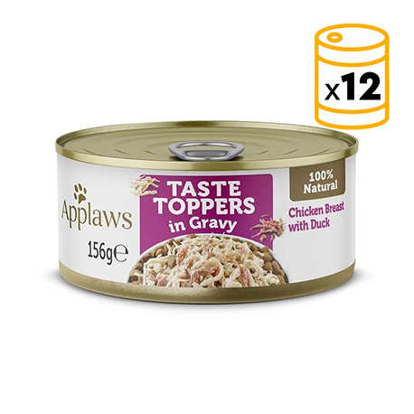 Applaws Taste Toppers Latas en Salsa para Perros con Pollo y Pato