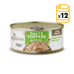 Applaws Taste Toppers Latas en Salsa para Perros con Pollo y Cordero