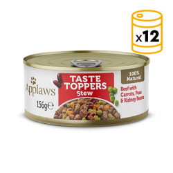 Applaws Taste Toppers en Estofado Latas para Perros con Ternera y Verduras