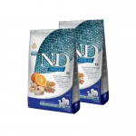 Farmina ND Dog Ocean Pumpkin Medium Maxi Cabillaud croquettes pour chiens