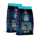 Alpha Spirit Pienso para perros Primal 65% Oceanland con Pescado y Pollo