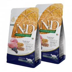 Farmina ND Cat Ancestral Grain Agneau croquettes pour chats