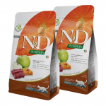 Farmina ND Cat Pumpkin Grain free Cerf croquettes pour chats