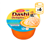 Churu Dashi Delights Comida Húmeda en Caldo con Pollo y Vieiras