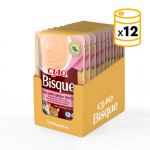 Ciao Bisque Nourriture Humide en Purée pour Chats avec Thon et Saumon
