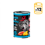Alpha Spirit Pack de Latas para perros de Cerdo y Manzana