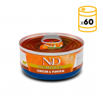 Pack de latas Farmina ND Pumpkin Venado para gatos
