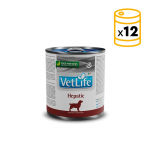 Pack de latas Farmina Vet Life Natural Diet Hepatic para perros