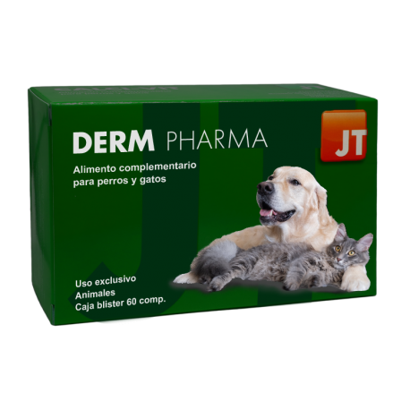 JT- Derm Pharma Alimento complementario para para perros y gatos