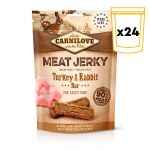 Carnilove Dog Adulto Jerky en barritas sabor Conejo Pavo