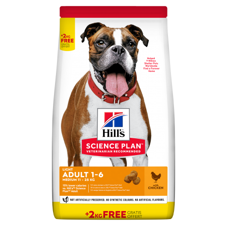 Science Plan™ Canine Adult Light Medium Poulet