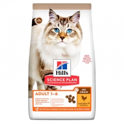 Hills Science Plan No Grain Pienso Para Gatos Adultos con Pollo