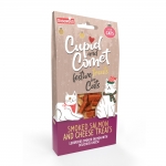 Cupid and Comet Snack de Navidad para Gatos Salmón Ahumado y Queso