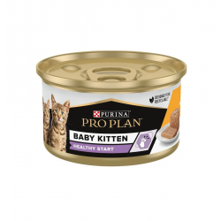 Pro Plan Baby Kitten Healthy Start Comida Húmeda en Mousse para Gatitos con Pollo