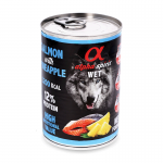 Alpha Spirit Pack de Latas para perros de Cerdo y Manzana