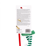 Pawise Caña Plumero Snowman de Navidad Juguete para Gatos