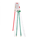 Pawise Caña Plumero Snowman de Navidad Juguete para Gatos