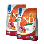 Farmina ND Cat Pumpkin Grain free Caille croquettes pour chats