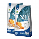Farmina ND Dog Ocean Pumpkin Mini Cabillaud croquettes pour chiens