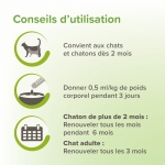 Beaphar VERMIpure repelente líquido natural parásitos internos para gatos