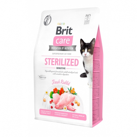 Brit care cat sterilized sensitive pienso para gatos