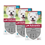 Advantix Pack 3 unità (12 pipette) per cani di taglia piccola (4-10kg)