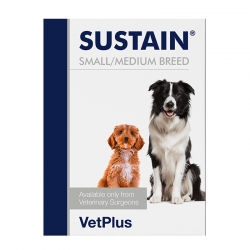Vetplus Sustain Probiótico para Perros de Razas Pequeñas/Medianas