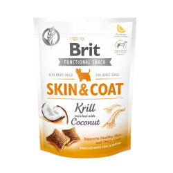 Brit care dog functional snack piel pelo camaron