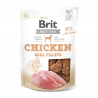 Brit Meaty Jerky Chicken Snack pour Chiens Filets de Poulet