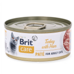 Brit care cat pate pavo con jamon latas para gato