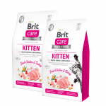 Brit care cat kitten healthy growth development pienso para gatos