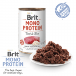 Brit mono protein ternera latas para perro